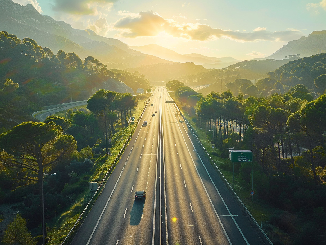 autoroute  voiture