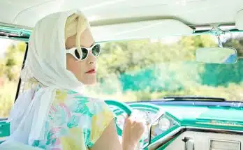 vintage 1950s, pretty woman, vintage car
