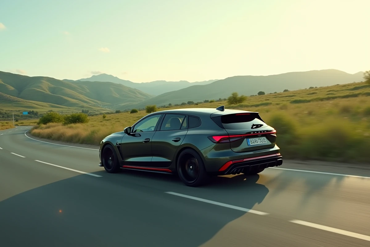 Cupra Formentor en conduite dynamique sur route de campagne, illustration du comportement routier et du coût réel d'utilisation